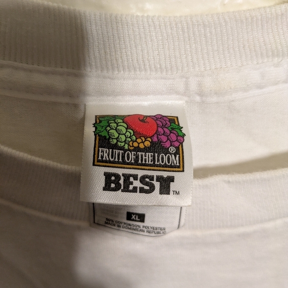 Fruit Of The Loom Best ,Coca Cola White Graphic T-Shirt Size XL Pre-owned - Picture 6 of 6